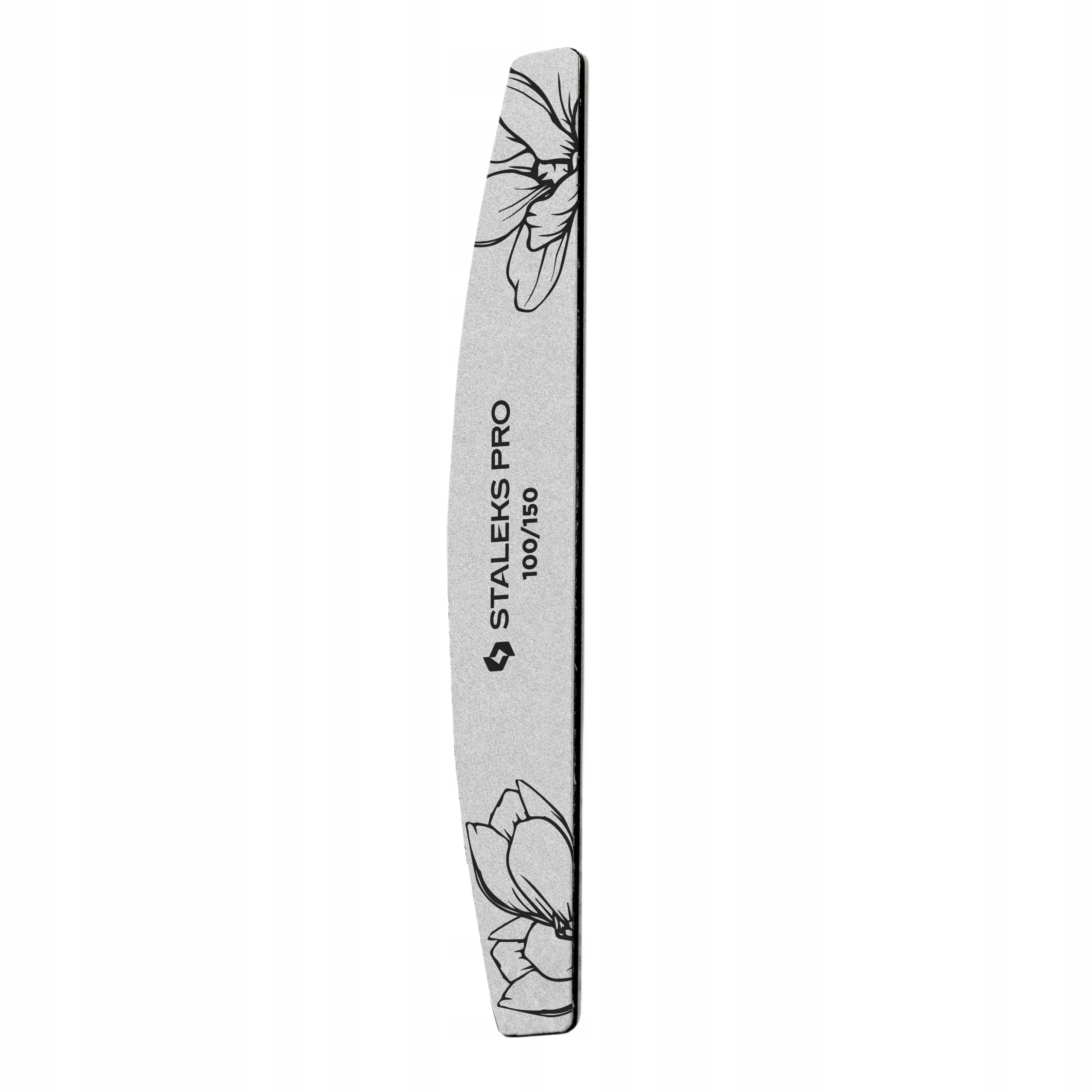 STALEKS PRO Expert 40 Crescent Mineral Nail File (100/150 Grit, 25 Pcs) – Professional Double-Sided File for Artificial & Thick Natural Nails - Image 5