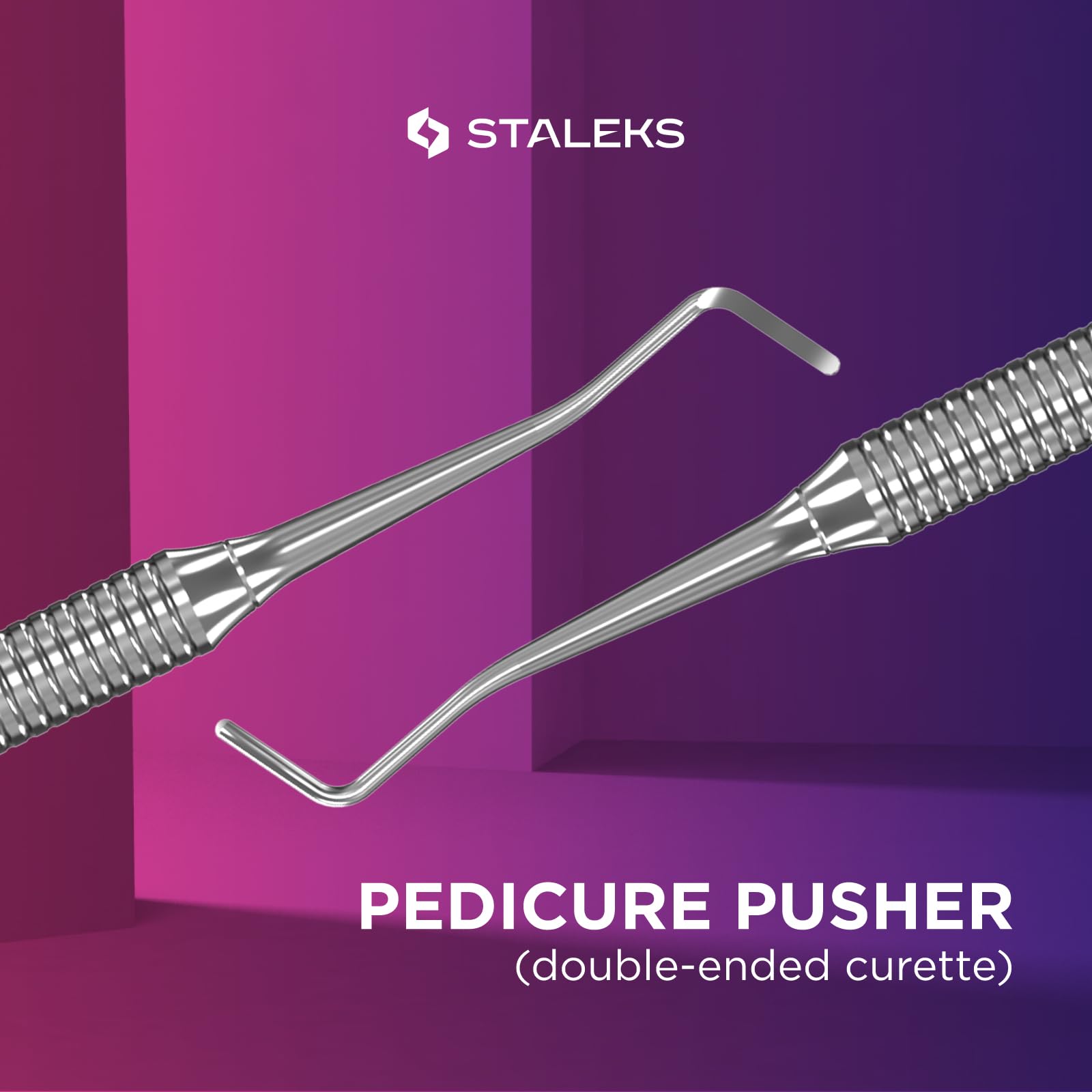STALEKS PRO Set for Ingrown Toenail Care – EXPERT 61 16 mm Nippers + EXPERT 20 Type 2 Double-Ended Curette – Professional Tools for Pedicure - Image 3